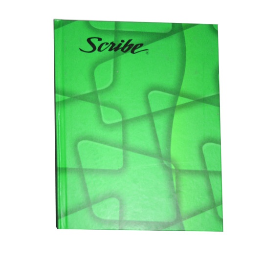Scribe Cuaderno Pasta Dura Forma Francesa de Cuadro Chico 5mm, 96 Hojas, Verde