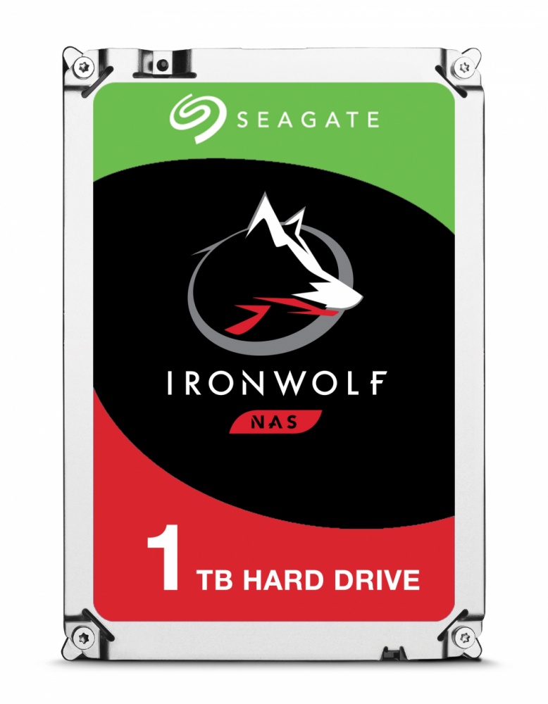 Disco Duro para NAS Seagate IronWolf 3.5'', 1TB, SATA III, 6 Gbit/s, 5900RPM, 64MB Cache