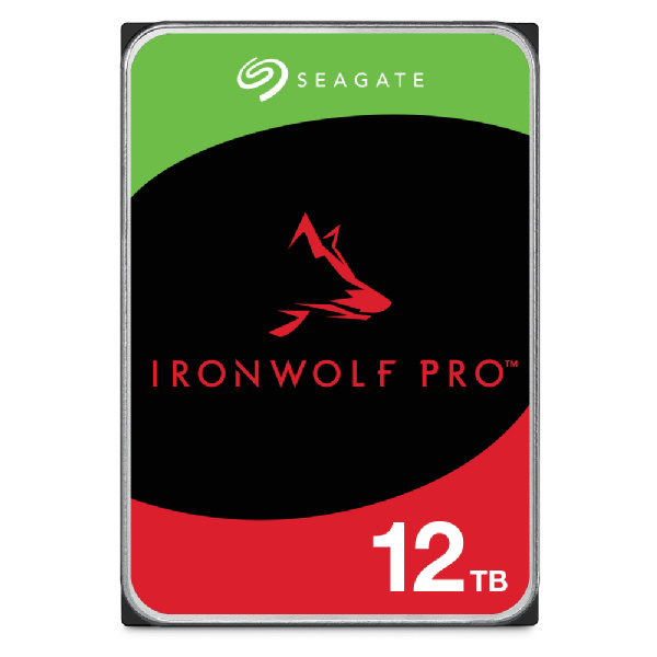 Disco Duro para NAS Seagate IronWolf Pro 3.5" de 1 a Bahías Ilimitadas, 12TB, SATA III, 6Gbit/s, 7200RPM, 256MB Caché