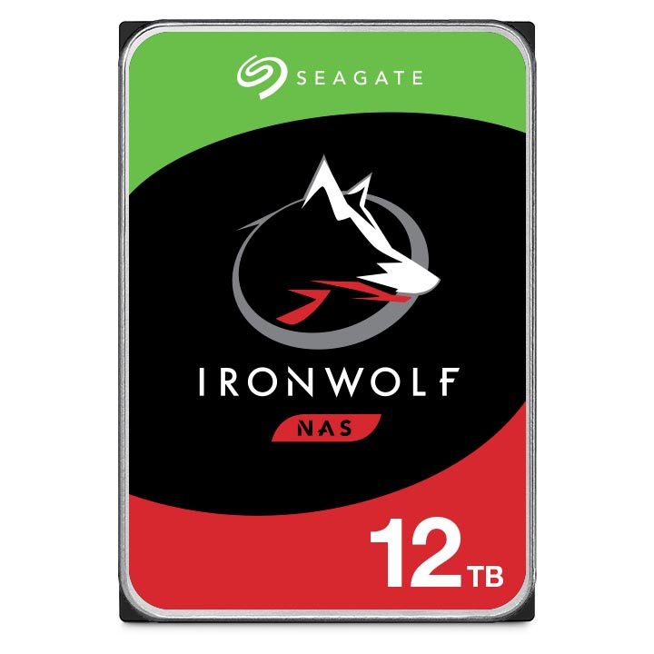 Disco Duro para NAS Seagate IronWolf 3.5" de 1 a 8 Bahías, 12TB, SATA III, 6Gbit/s, 7200RPM, 256MB Caché