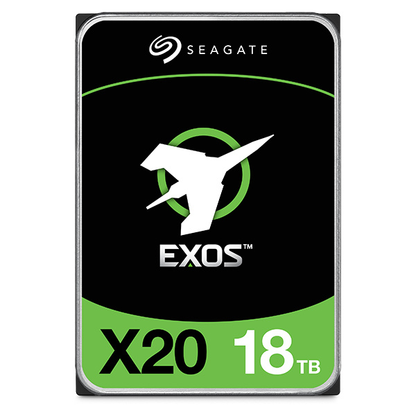 Disco Duro para Servidor Seagate Exos X20 3.5", 18TB, SATA III, 6 Gbit/s, 7200RPM, 256MB Caché