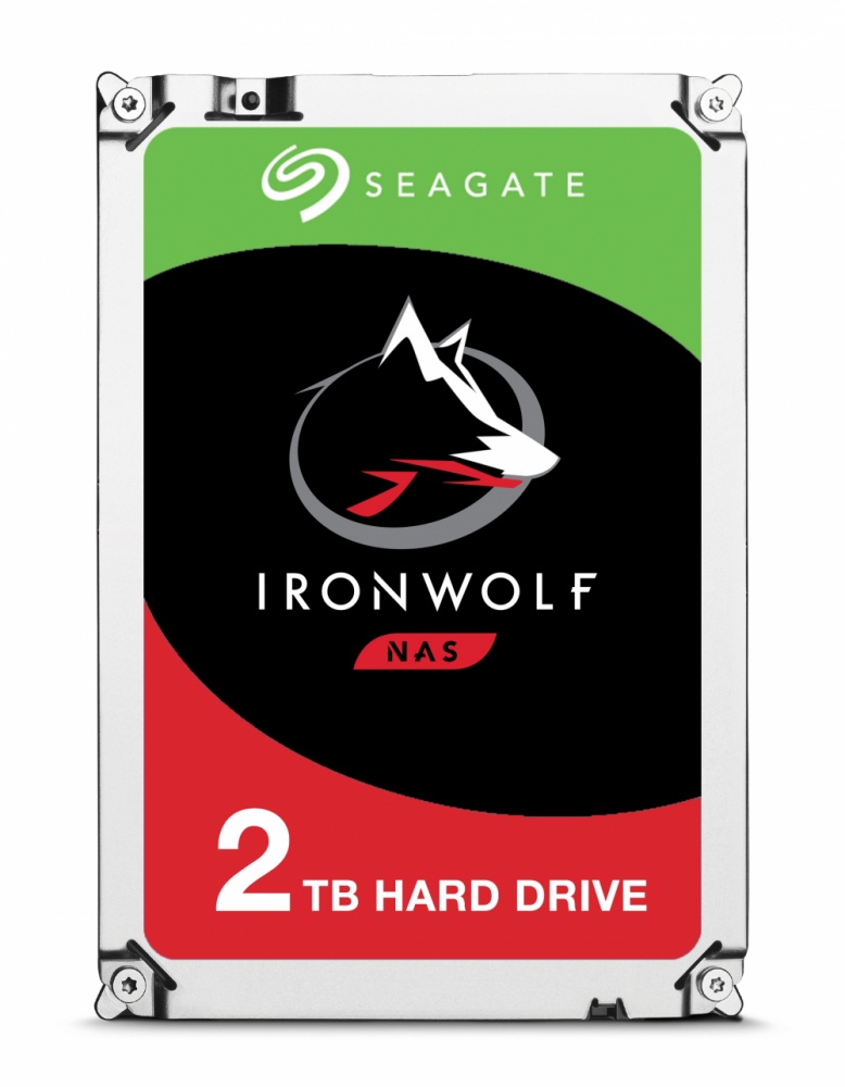 Disco Duro para NAS Seagate IronWolf 3.5'' de 1 a 8 Bahías, 2TB, SATA III, 6Gbit/s, 5900RPM, 64MB Cache