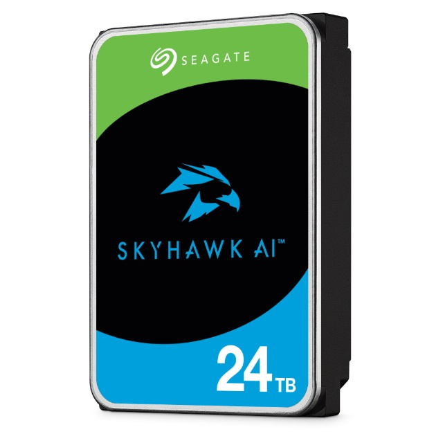 Disco Duro para Videovigilancia Seagate SkyHawk 3.5", 24TB, SATA III, 6 Gbit/s, 7200RPM, 512MB Caché