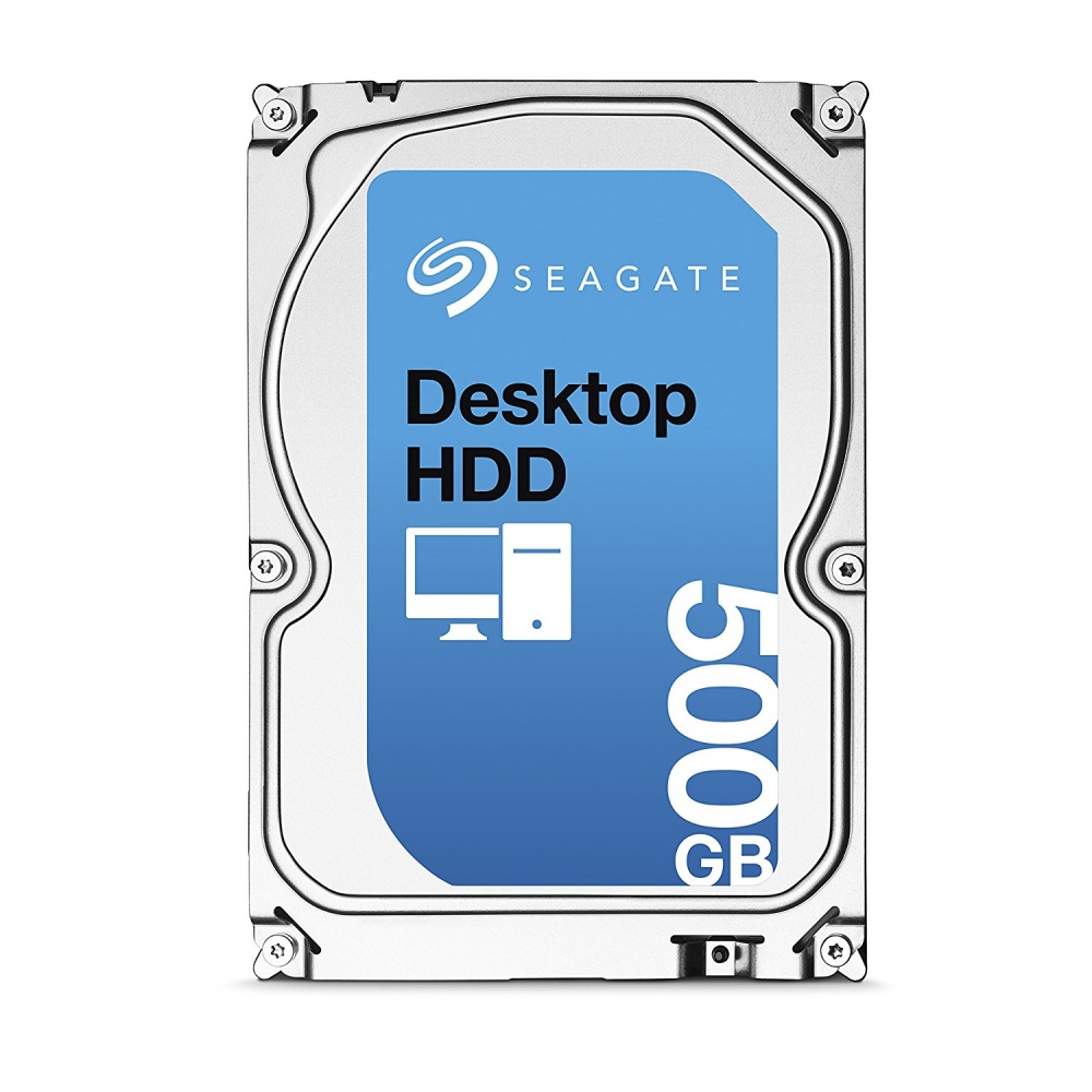 Disco Duro Interno Seagate Desktop HDD 3.5'', 500GB, SATA III, 6 Gbit/s, 7200RPM, 16MB Cache - Unidad Solamente