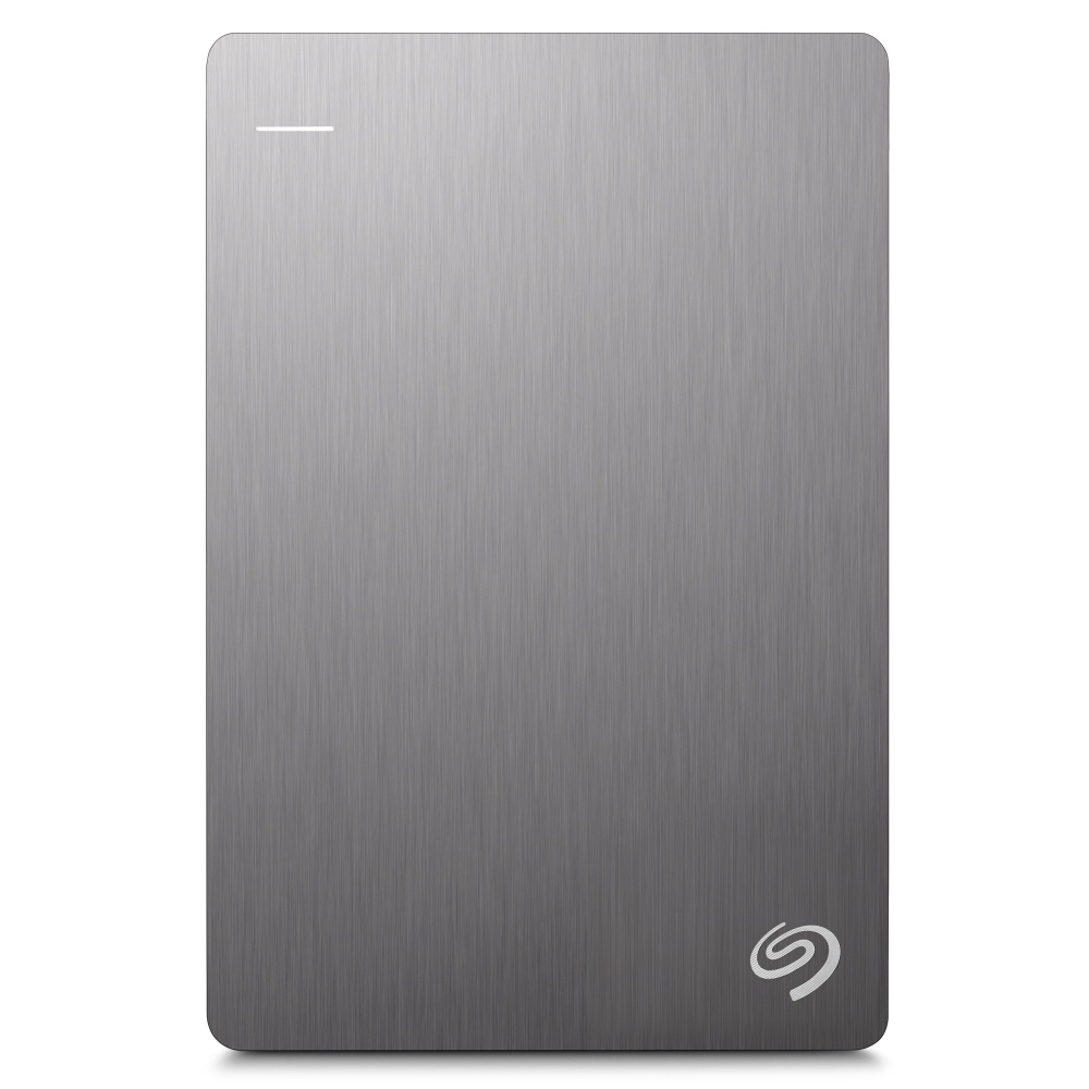 Disco Duro Externo Seagate Backup Plus Slim Portátil 2.5'', 1TB, USB 3.0, Plata - para Mac/PC