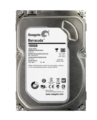 Disco Duro Interno Seagate Barracuda 3.5", 1TB, SATA III, 6 Gbit/s, 7200RPM, 32MB Caché