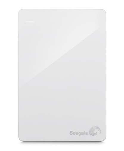 Disco Duro Externo Seagate Backup Plus Slim 2.5", 2TB, USB 3.0, Blanco - para Mac/PC
