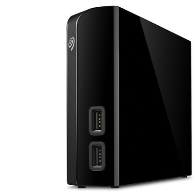 Disco Duro Externo Seagate Backup Plus Hub, 4TB, USB 3.0, Negro - para Mac/PC