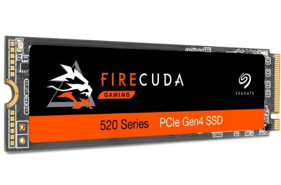 SSD Seagate FireCuda 520, 2TB, PCI Express 4.0, M.2