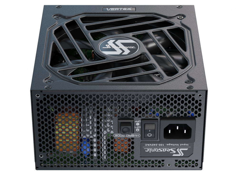 Fuente de Poder Seasonic VERTEX GX-1200 80 PLUS Gold, Modular, 24-pin ATX, 12VHPWR, 135mm, 1200W 