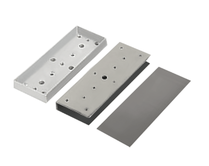Seco-Larm Bracket E-941S1K2/UQ para Puerta de Cristal, Aluminio