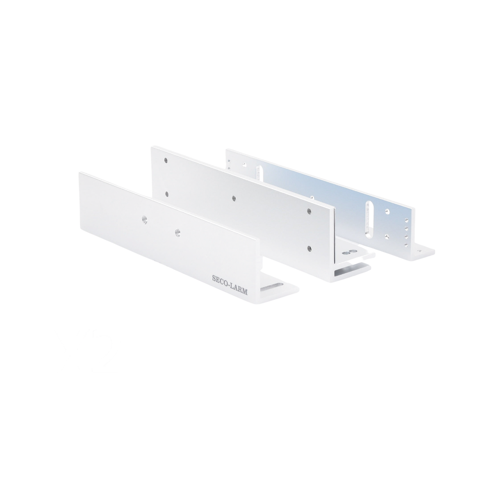 Seco-Larm Kit de Bracket E-941S600-ZQ para Puerta de Cristal, Aluminio