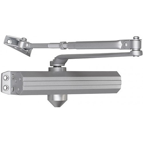 Seco-Larm Brazo Cerrador para Puertas SD-C101-SGQ, hasta 150kg, Gris
