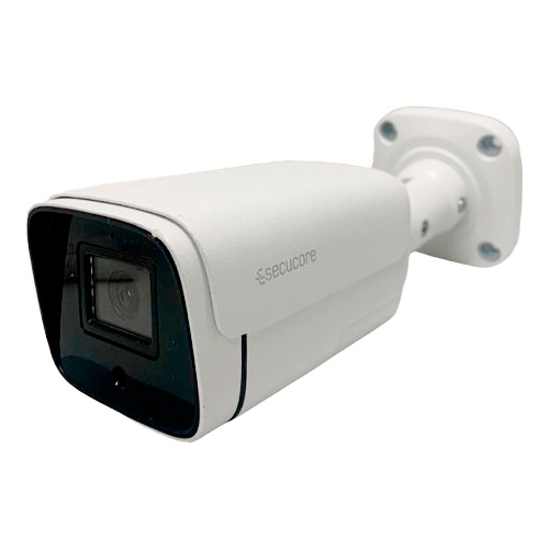 Secucore Cámara de Seguridad IP Bullet IR para Interiores/Exteriores I4K30, Alámbrico, 3840x2160 4K, Día/Noche