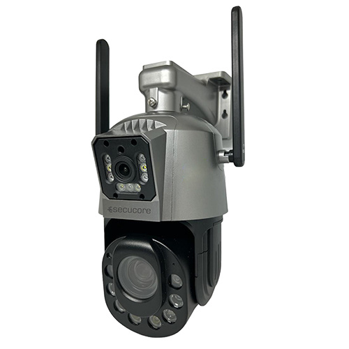 Secucore Cámara de Seguridad IP Smart WiFi Torreta para Interiores/Exteriores I930ZW, Alámbrico/Inalámbrico, 2304 x 2592 Pixeles, Día/Noche