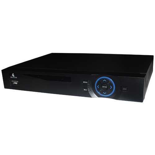 Secucore NVR de 32 Canales N6624 para 1 Discos Duros, máx. 8TB, 2 x USB 2.0, 1 x RJ-45