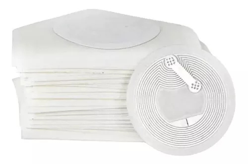 SecuriTag Tag MIFARE, 2.5 x 2.5cm, Blanco, 50 Piezas