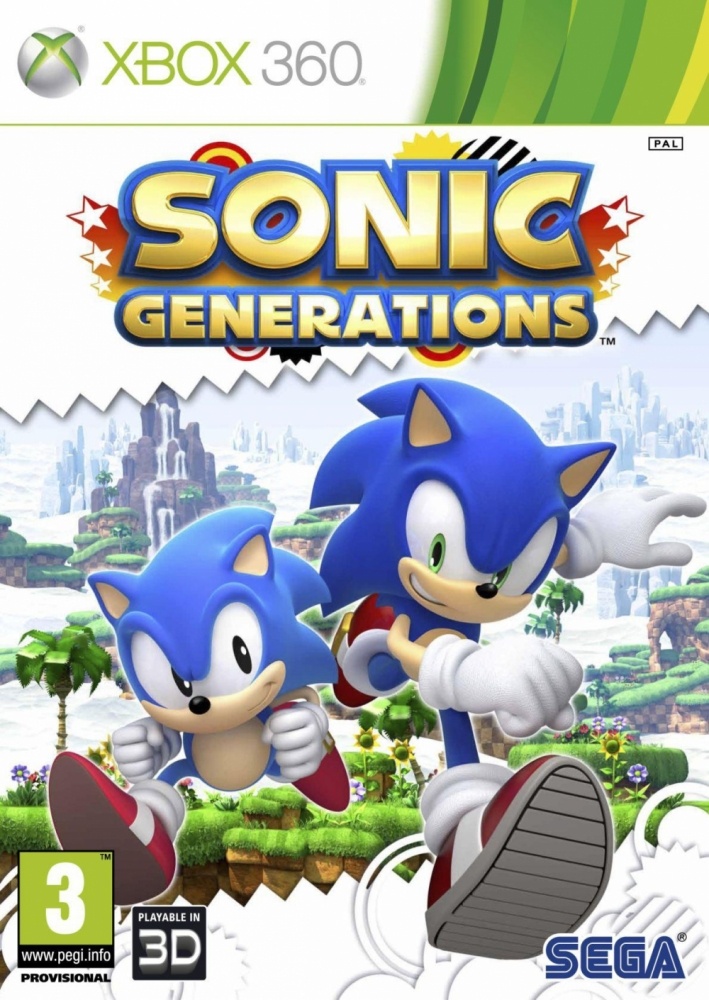 SEGA Sonic Generations, Xbox 360 (ENG)