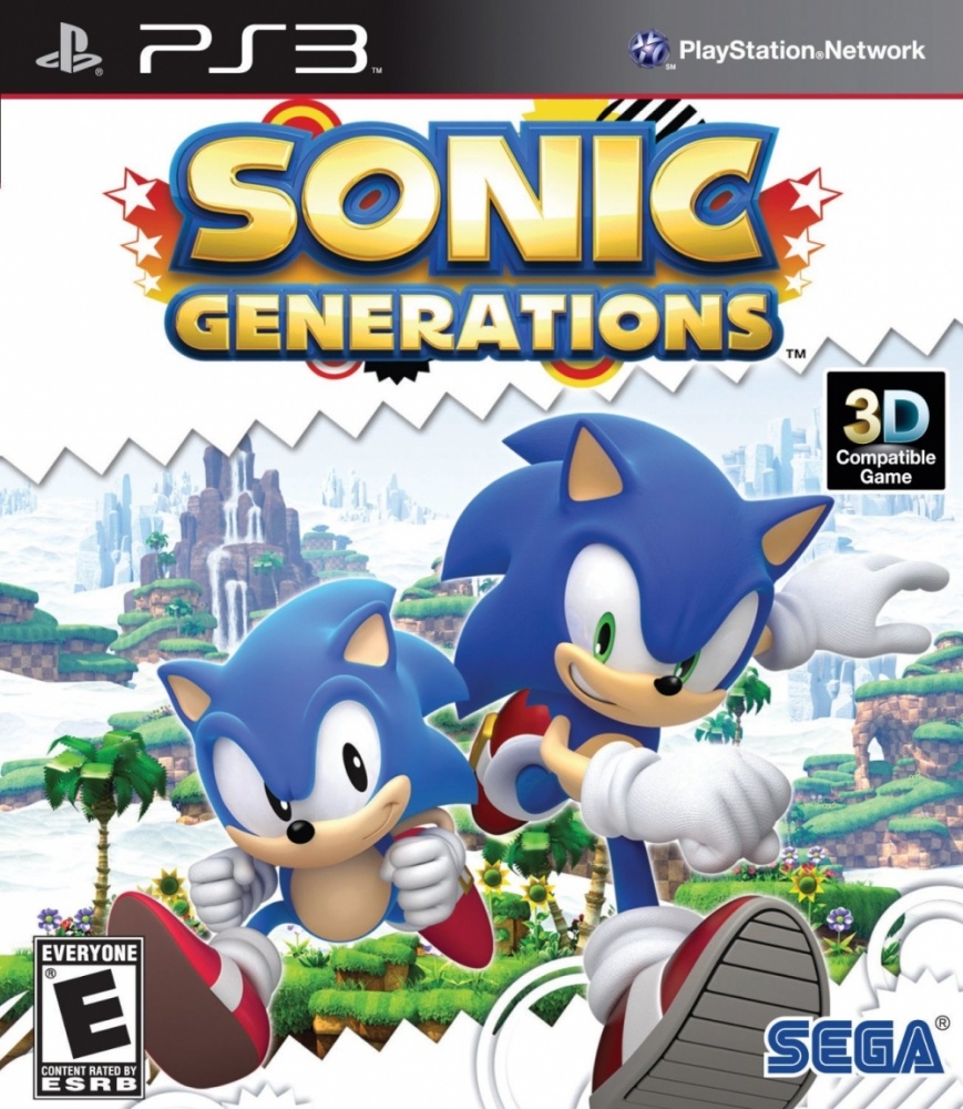 SEGA Sonic Generations, PS3 (ENG)