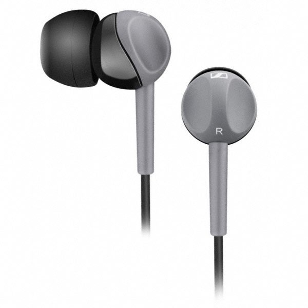 Sennheiser Audífonos Intrauriculares CX 180, Alámbrico, 1.2 Metros, 3.5mm, Negro/Gris