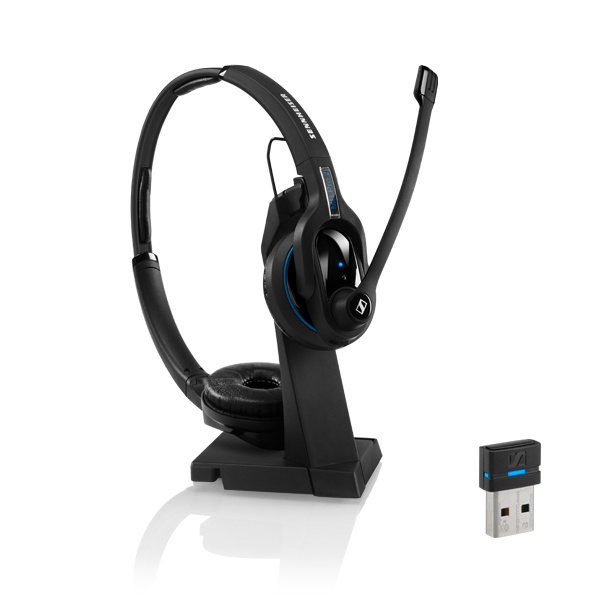 Sennheiser Audífonos MB Pro 2 UC, Inalámbrico, USB, Negro