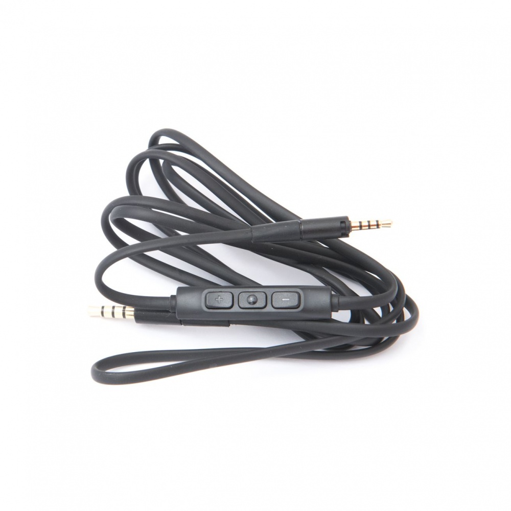 Sennheiser Cable AUX 3.5mm Macho, para HD 4.30 iOS, Negro