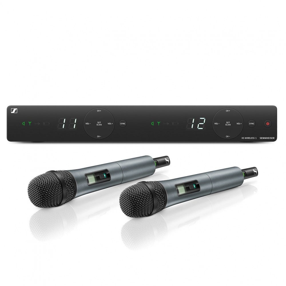 Sennheiser Micrófono para Instrumentos XSW 1-835 DUAL-B, Inalámbrico, EM-XSW 1, Negro
