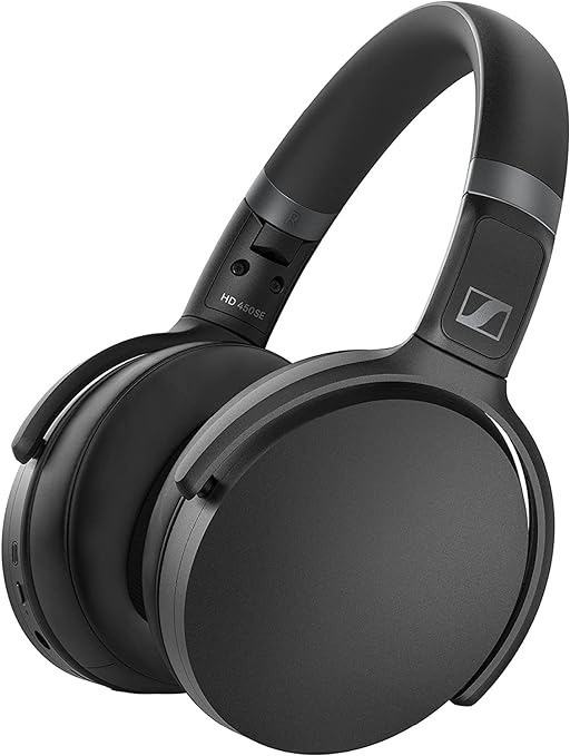 Sennheiser Audífonos con Micrófono HD 450SE, Bluetooth, Inalámbrico, USB-C, Negro