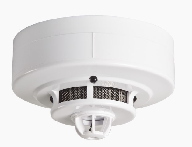 SFire Detector de Humo SF-119-2H, Alámbrico, Blanco