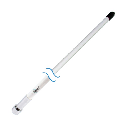 Shakespeare Antena para Radio QuickConnect QC-4, VHF, 5MHz, 3dB