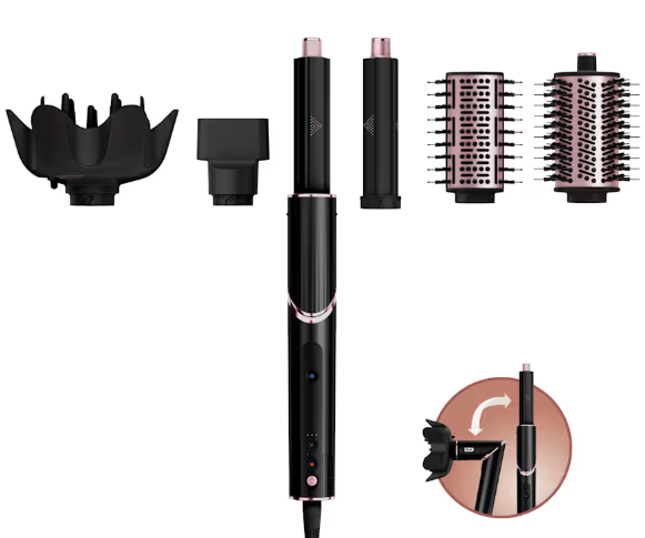 Shark Secadora FlexStyle, 3 Velocidades, 1600W, 1 temperatura, Negro