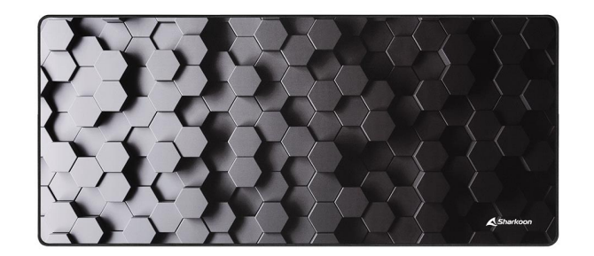 Mousepad Gamer Sharkoon SKILLER SGP30 Big Hex, 60cm x 120cm, Grosor 2mm 