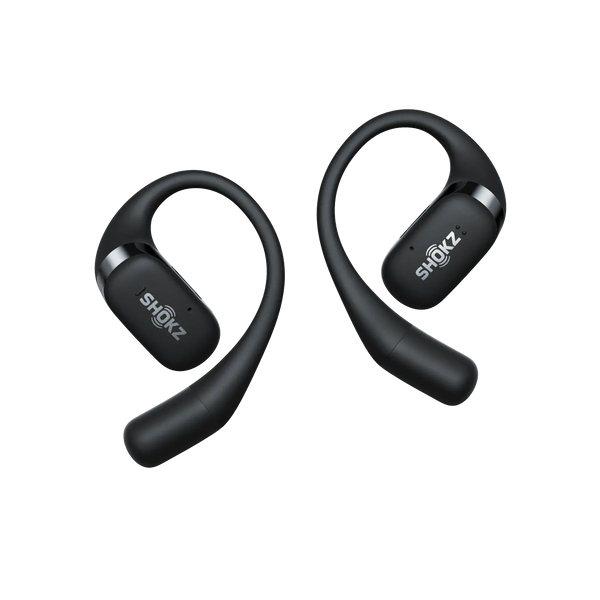 Shokz Audífonos Intrauriculares con Micrófono OPENFIT, Inalámbrico, Bluetooth, USB-C, Negro