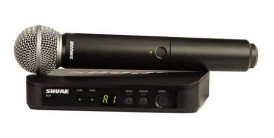 Shure Micrófono BLX24-SM58J11, Inalámbrico