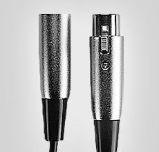 Shure Cable XLR Macho - XLR Hembra, 7.5 Metros