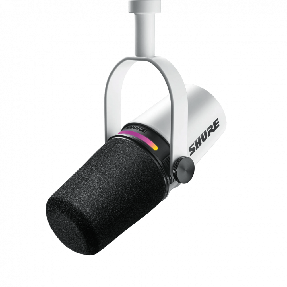 Shure Micrófono MV7+-W, Alámbrico