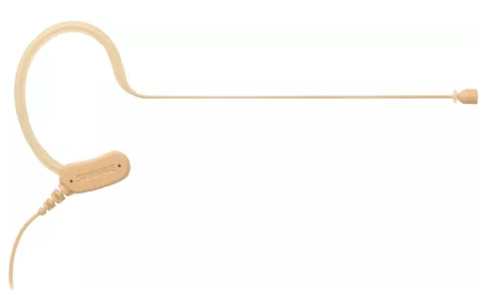 Shure Micrófono de Diadema, Alámbrico, XLR, Bronceado