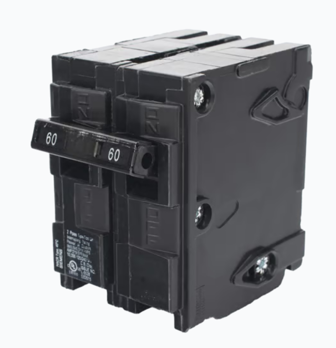 Siemens Interruptor Automático 2 Polos Q260, 240V, 60A, Entrada 120 - 240V