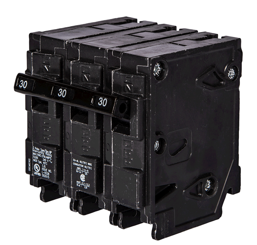 Siemens Interruptor Automático 3 Polos Q330, 240V, 30A, Entrada 120 - 240V