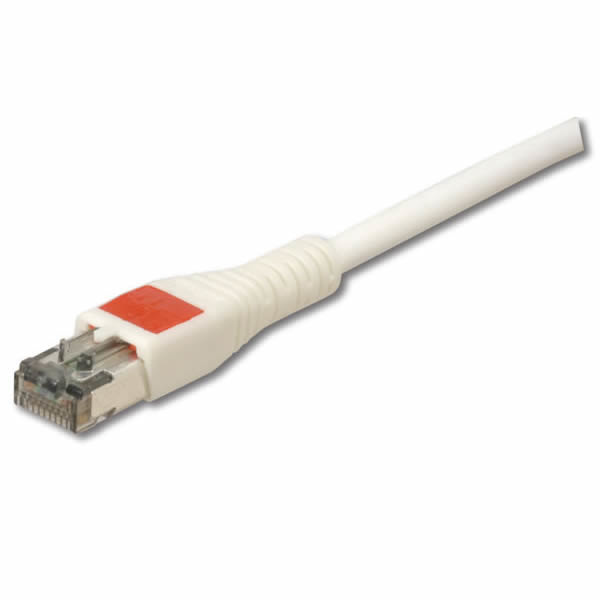 Patch cord CCS RJ45-RJ45 Cat.6A U/UTP-FLEX LSZH – colore bianco – 5 mt