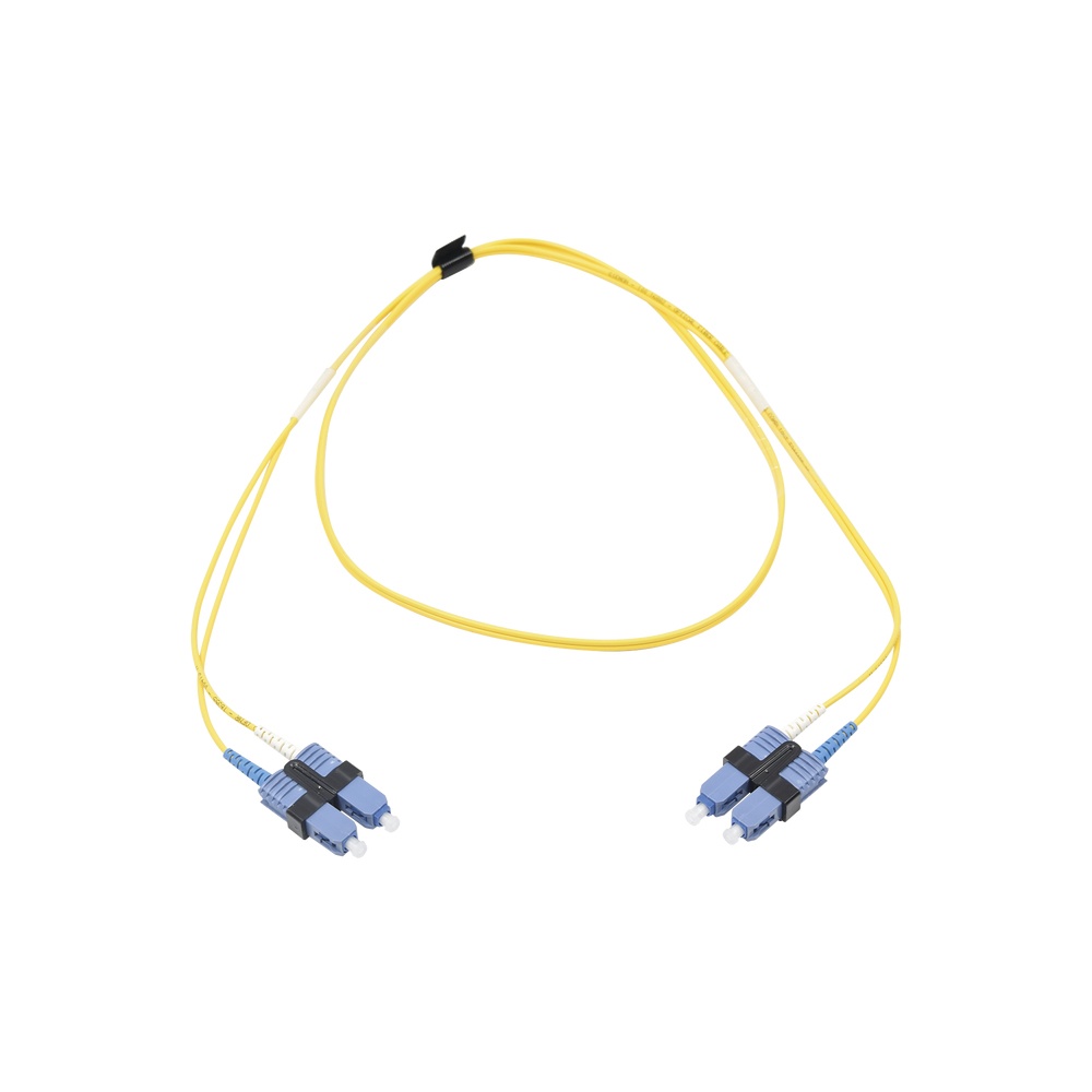 Siemon Cable de Fibra Óptica Duplex OFNP SC Macho - SC Macho, Monomodo, 1 Metro, Amarillo