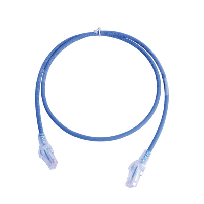 Siemon Cable Patch Cat5E UTP RJ-45 Macho - RJ-45 Macho, 3 Metros, Azul