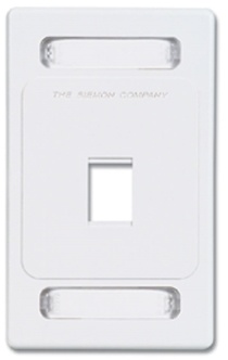 Siemon Tapa para Pared RJ-45, 1 Puerto, Blanco