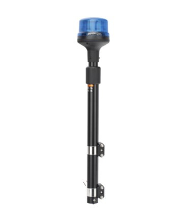 SignalPro Luz Telescópica LED SPT16B, Universal, 12 - 24V, 1.2A, Azul