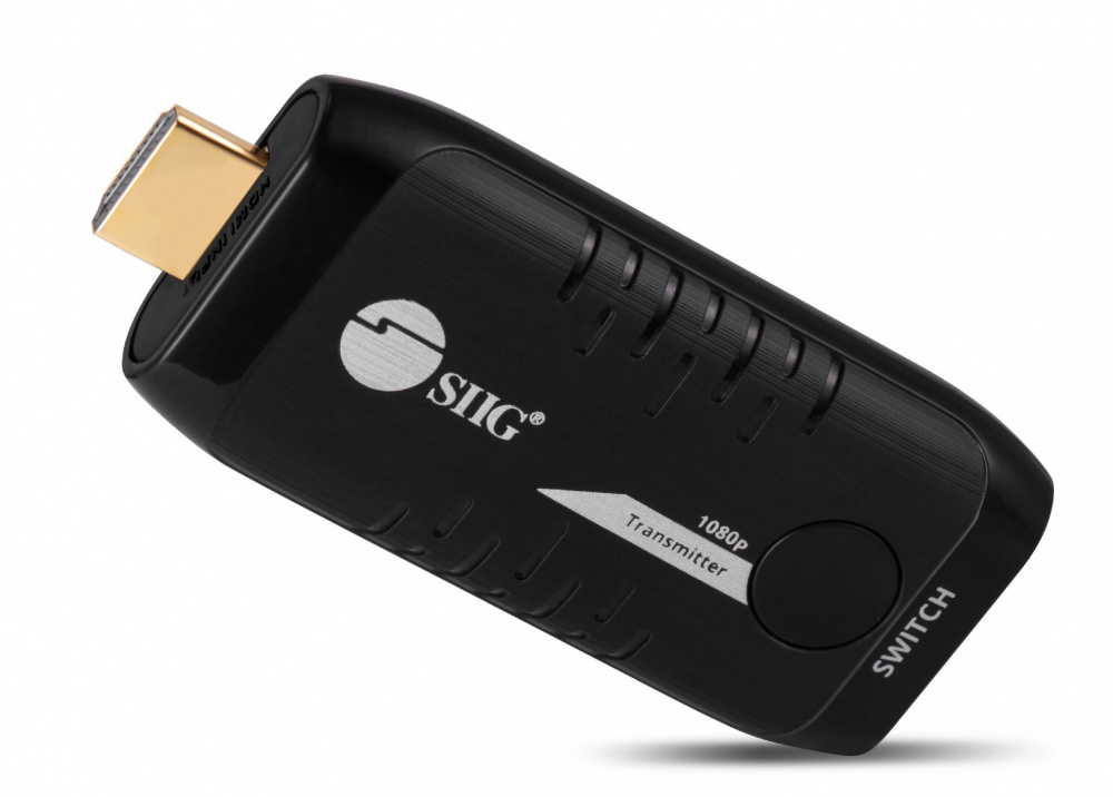 SIIG Transmisor Inalámbrico, Entrada 1 x HDMI, Salida 1 x HDMI, hasta 20 Metros