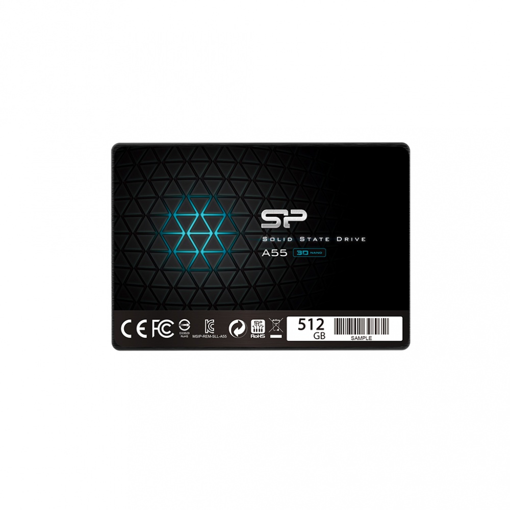 SSD Silicon Power Ace A55, 512GB, SATA III, 2.5", 7mm