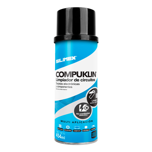 Silimex Limpiador COMPUKLIN, 454 ml, 1 Pieza