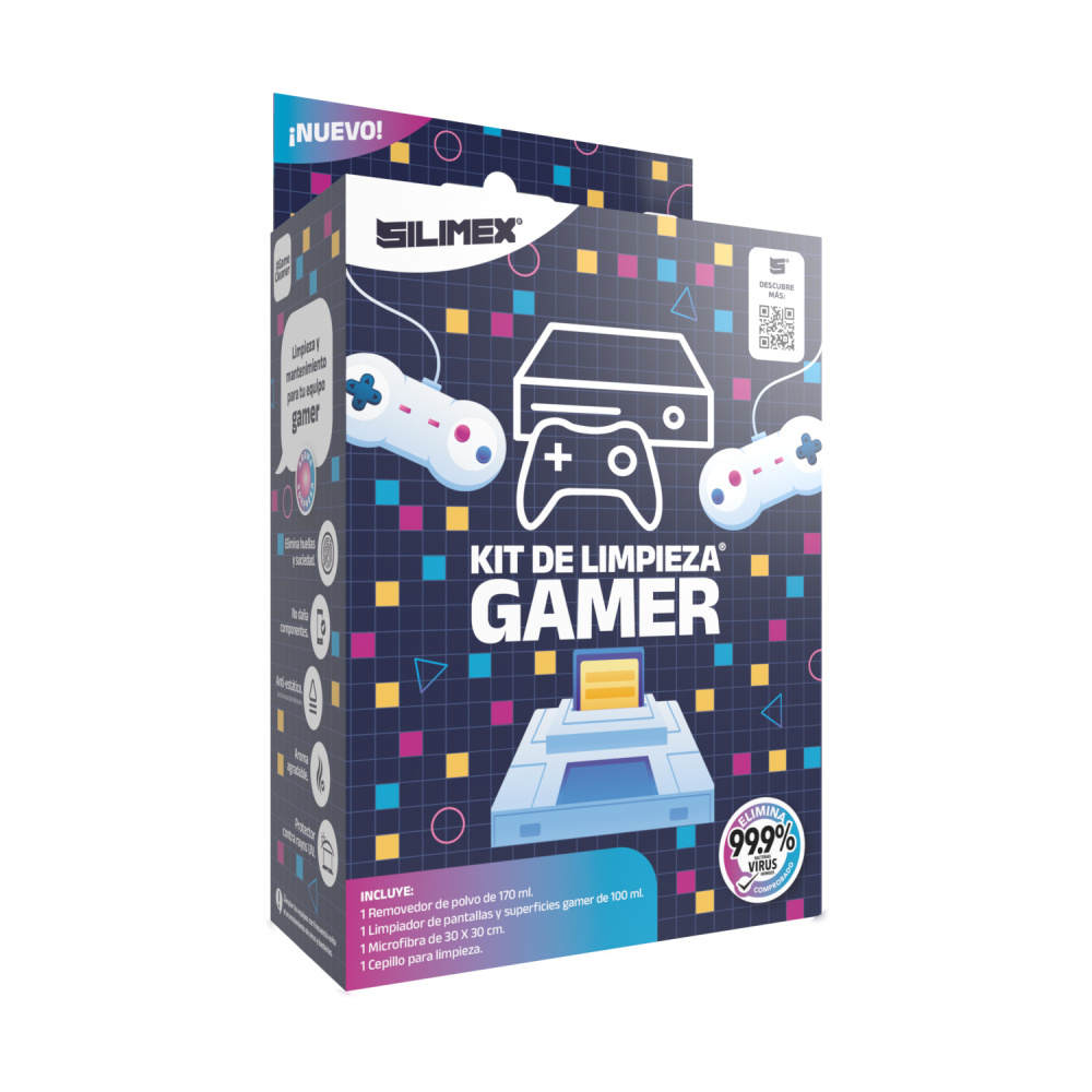 Silimex Kit de Limpieza Gamer, 170 ml, 1 Pieza