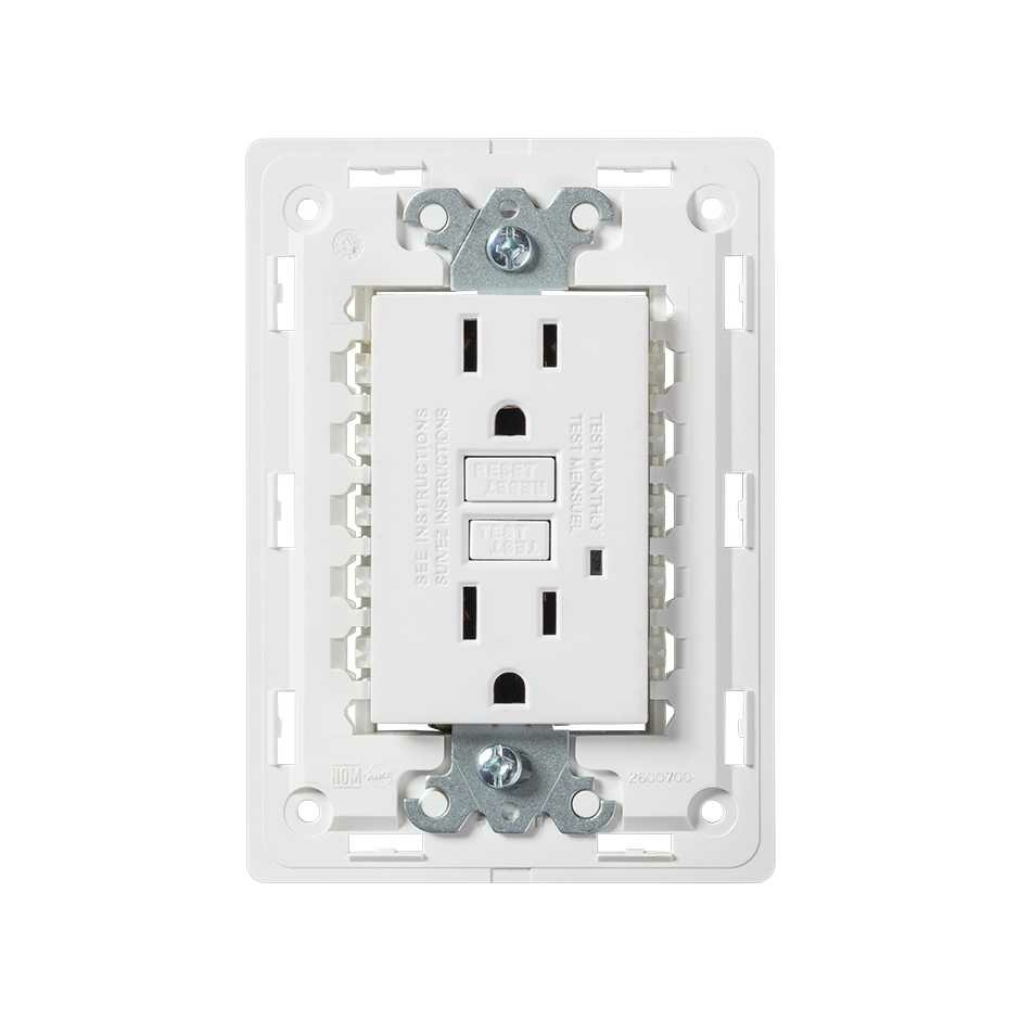 Simon Tomacorriente 2600425-030, 2 Enchufes, 127V, 15A, Blanco