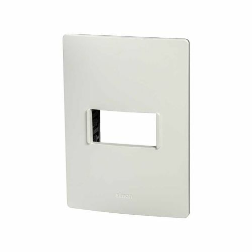 Combo Decorativo De Madera Vintage Con Textura De Granja, 1 Cubierta De Interruptor De Luz Basculante Individual En Blanco Placa De Pared De 2